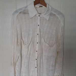 Free People Beach Shirt
